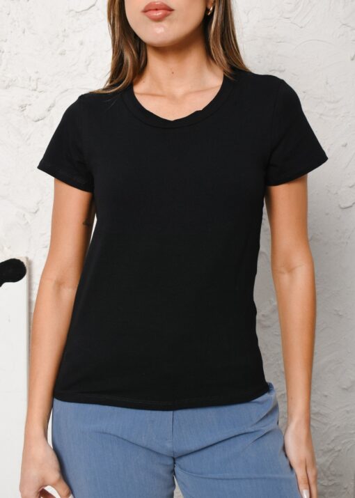 REMERA BASICA CUELLO REDONDO - Imagen 4