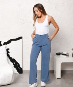 PANTALON SASTRERO AZUL
