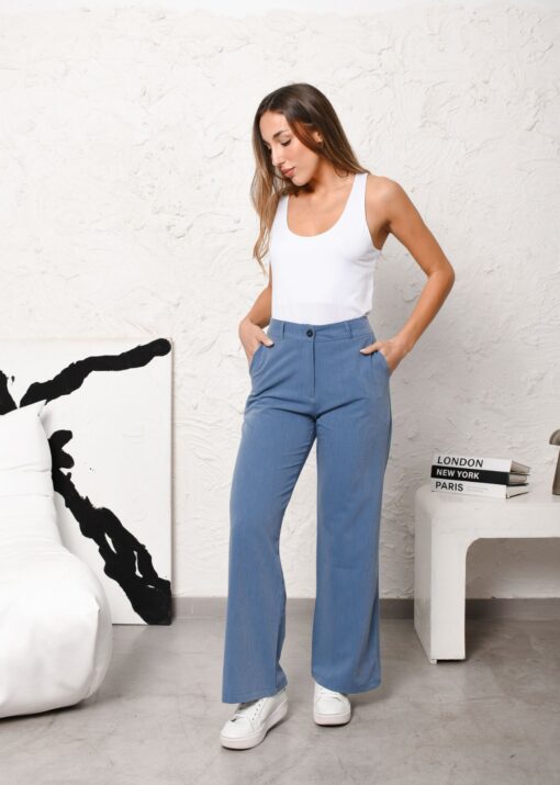 PANTALON SASTRERO AZUL