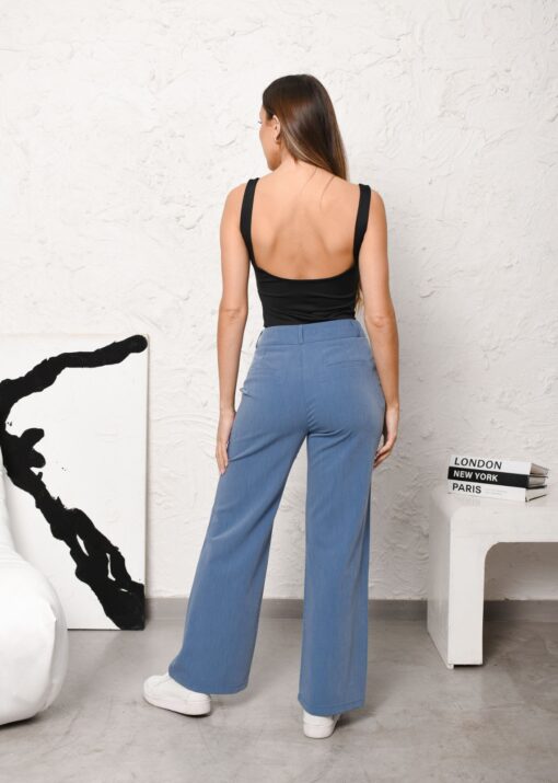 PANTALON SASTRERO AZUL - Imagen 5