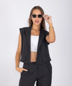 Chaleco Sastrero Rayado